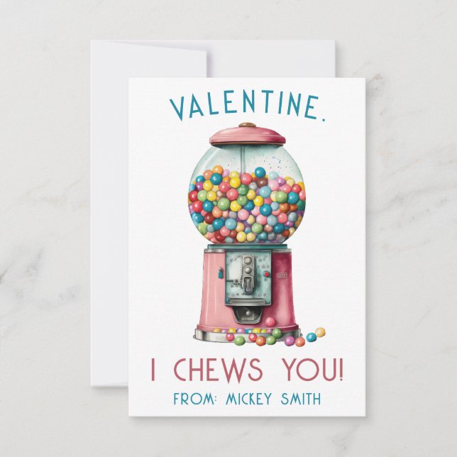 Convite Eu Te Mostro, Namorados! Namorados de Máquina Gumb (Frente)