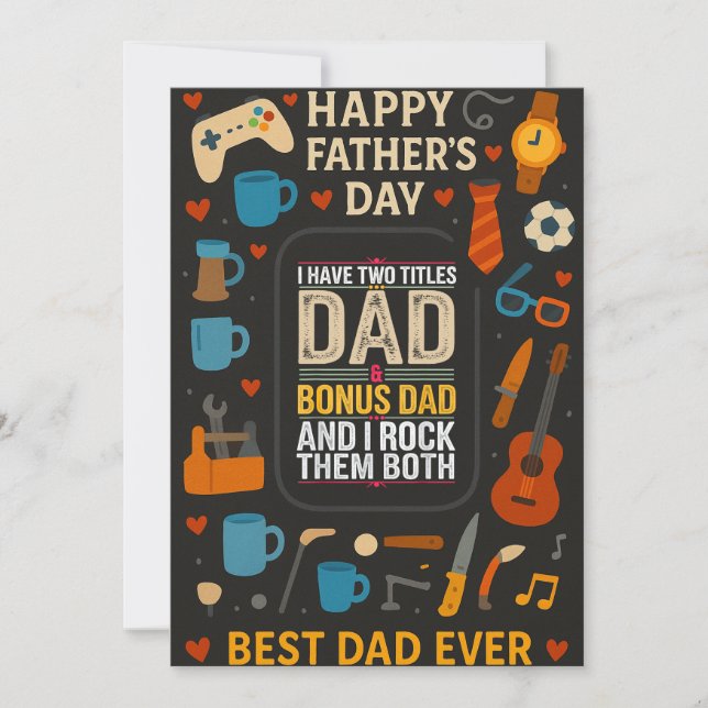 Convite Eu Tenho Dois Títulos Pai Que Eu Lhes Arogo Os Doi (Frente)