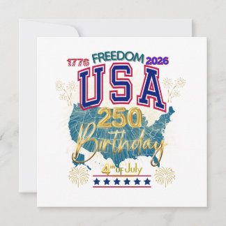 CONVITE EUA 250 ANOS DE LIBERDADE