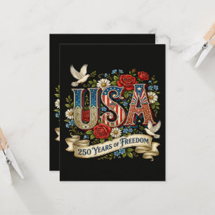 Convite EUA América 1776-2026 250 Anos Liberdade
