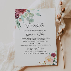 Convite Eucalipto Contemporâneo Ainda Fazemos Renovação