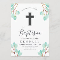 Eucalipto fresco | Greenery Themed Baptism