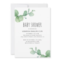 Eucalipto verde-aquarela. Chá de fraldas verde