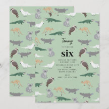 Eucalyptus Birthday, animais nativos australianos