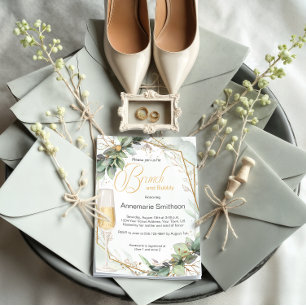 Convite Eucalyptus deixa Brunch e Bubble