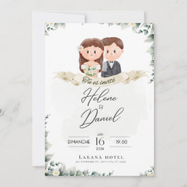 Convite Eucalyptus deixa casamento russo