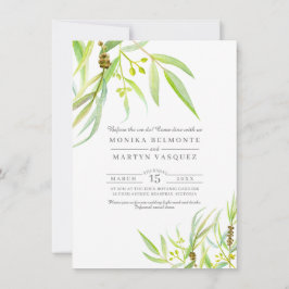 Convite Eucalyptus deixa janto de ensaio com aquarela