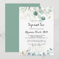 Eucalyptus Dourado Floral Sip e Veja