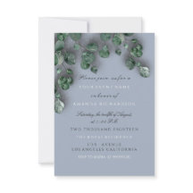 Eucalyptus Enfumaçado Blue Greenery Rustic