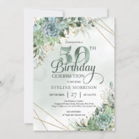 Eucalyptus faux gold 50th