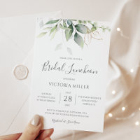 Eucalyptus Greenere Dourado Deixa Almofada Bridal