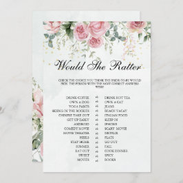 Convite Eucalyptus Greenere Dourado Deixa jogo de Chá de p