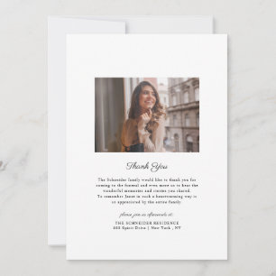 Convite Eucalyptus Greenery   Programa Memorial Funeral