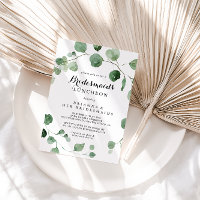 Eucalyptus Modern Bridesmaids Chá do almoço
