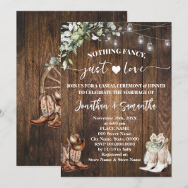 Convite Eucalyptus Nada Rico Apenas Adora Casamento Casual