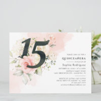 Eucalyptus Rosa 15 Birthday Quinceanera