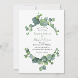 Convite Eucalyptus Wreath Weditation
