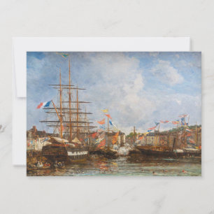 Convite Eugene Boudin - Festival no Porto de Honfleur
