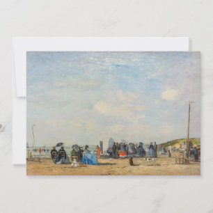 Convite Eugene Boudin - Reunião na Praia