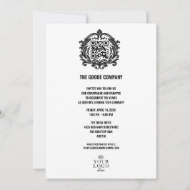 Convite Evento corporativo personalizado | Código QR