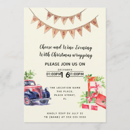 Convite Evento de angariação de fundos para o vinho e o qu