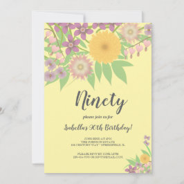 Convite Evento de Aniversário da Avó