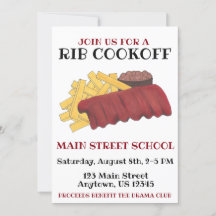 Evento de Caridade do Cookoff de Costela Sobressal