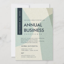 EVENTO DE CONFERÊNCIA AZUL AQUA MODERNO ABSTRATO A