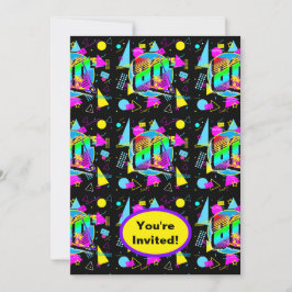 Convite Evento de Festa de aniversário do Estilo de Moda R