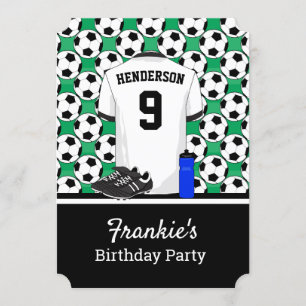 Convite Evento de futebol para jovens juniores BKW