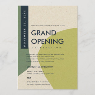 CONVITE EVENTO DE INAUGURAÇÃO GRANDIOSA DE ARTE ABSTRATA M