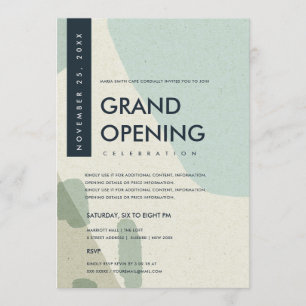 CONVITE EVENTO DE LANÇAMENTO GRANDIOSO DE ARTE ABSTRATA MO