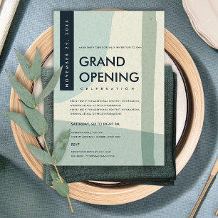 CONVITE EVENTO DE LANÇAMENTO GRANDIOSO DE ARTE ABSTRATA MO