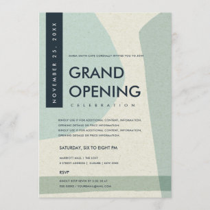 CONVITE EVENTO DE LANÇAMENTO GRANDIOSO DE ARTE ABSTRATA MO