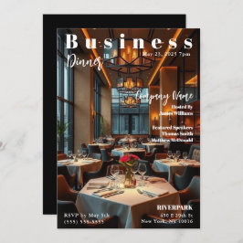 Convite Evento de negócios