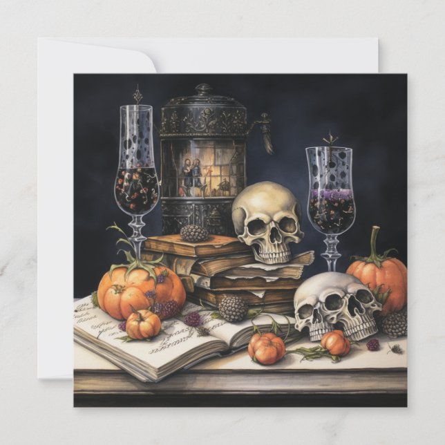 Convite 👻 "Evento de Terrors & Provandos"! 🍷 👻 Hallowee (Frente)