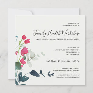 CONVITE EVENTO DE WORKSHOP EUCALYPTUS WREATH, FAUNA VERDE