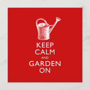 Convite Evento do clube de jardinagem, aniversário do jar