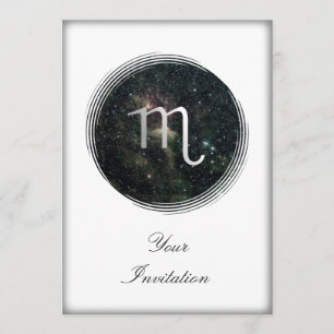 Convite Evento do partido do universo do sinal da estrela