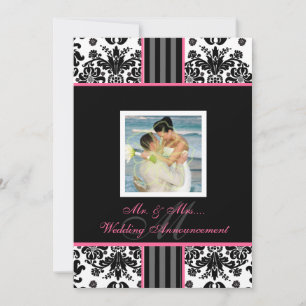 Convite Evento do PixDezines... monograma isabella damask