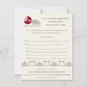 Convite Evento do Seminário de Damasco de Prata, Doação de