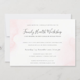 CONVITE EVENTO DO WORKSHOP DO BRUSH STROKE PINK