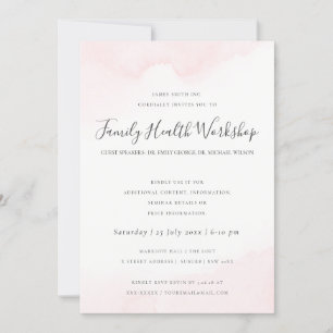 CONVITE EVENTO DO WORKSHOP DO BRUSH STROKE PINK