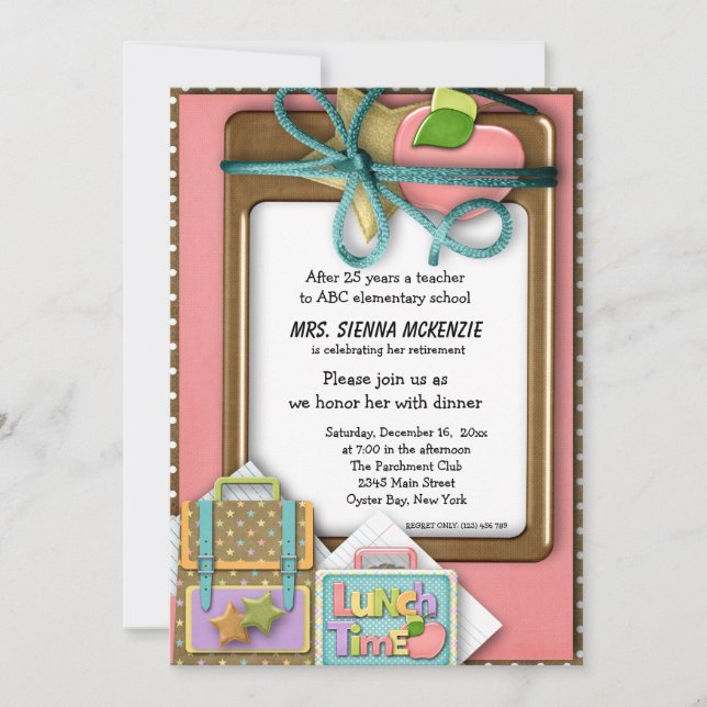 Convite Evento Escolar (Frente)