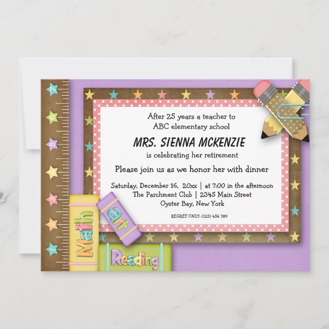 Convite Evento Escolar (Frente)