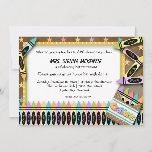 Convite Evento Escolar (Frente)