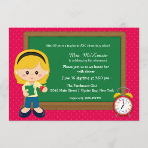 Convite Evento escolar * escolher cor de fundo