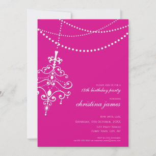 Convite EVENTO ESPECIAL CONVIDA :: candelabro + luzes 5P