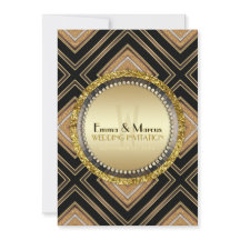 Evento Especial de Casamento de Geometria Dourada 