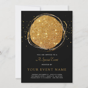 Convite Evento Formal Elegante